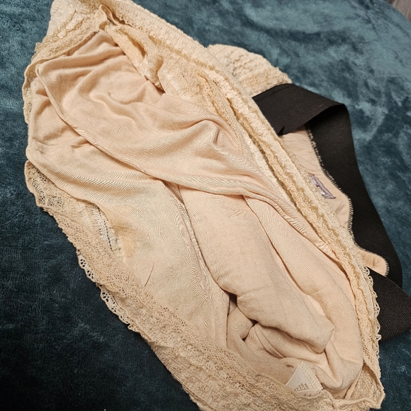 Free People Cream Gauzy Bandage Skirt sz S - Picture 4 of 6